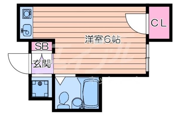 グローバル箕面の物件間取画像